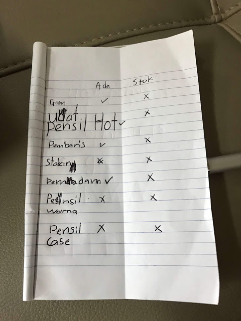 Panduan Beli Barang Keperluan Sekolah Pertama Kali Senarai Beli Barang Keperluan Sekolah