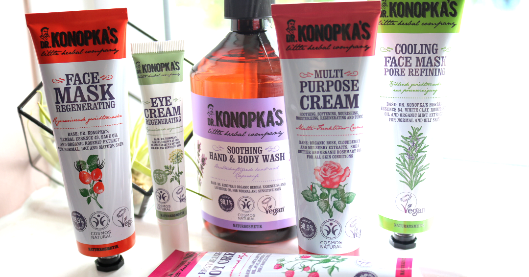 Introducing: Dr. Konopka's Natural Herbal Skincare - Cooling & Regenerating Face Masks, Soothing Hand & Body Wash, Regenerating Cream, Multi Purpose & Restoring Foot Cream review | We Were Raised By Wolves
