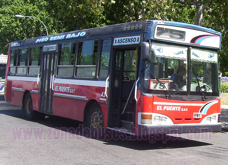 Colectibus Zona de Buses LINEA 75