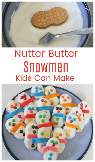 Get Kids in the Kitchen to Make Nutter Butter Snowmen 