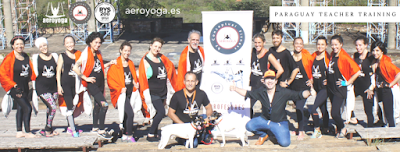 aeroyoga, acreditacion, internacional, paraguay marzo 2017, asociacion nacional, pilates, yoga, aereo, columpio, air yoga, aerial yoga, fly, flying, trapeze, grupo, body, teacher training