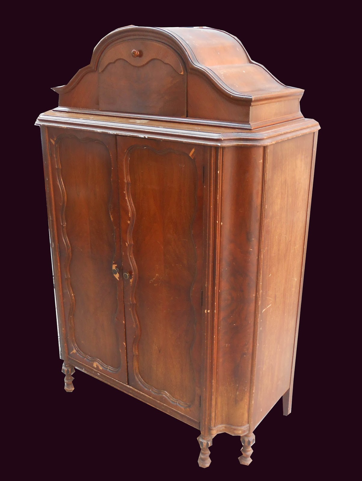 Uhuru Furniture & Collectibles Victorian Style Armoire SOLD