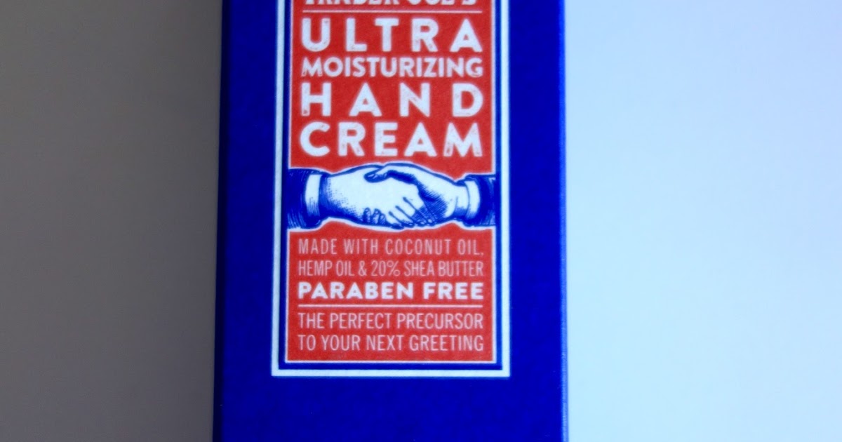 Trader Joe's Ultra Moisturizing Hand Cream