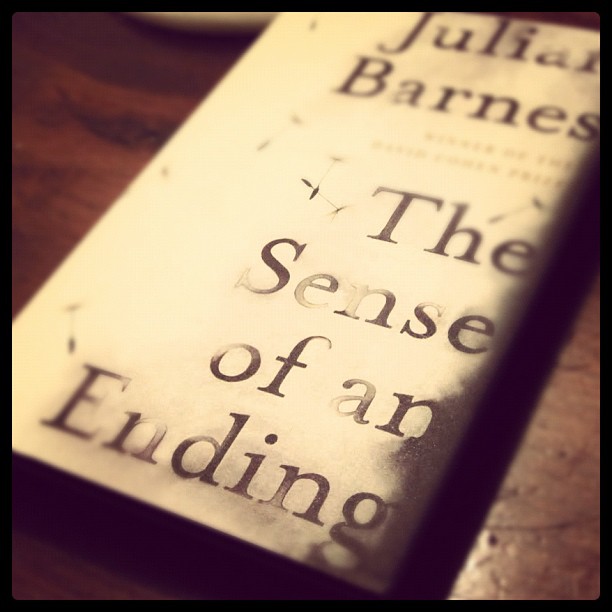 It's all about books! The sense of an ending, Julian Barnes