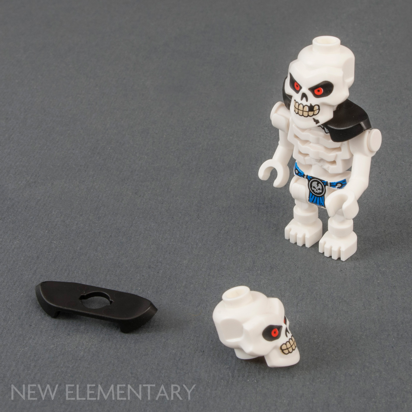 Details about   NEW Lego Ninjago Ninja Gray CHAIN FANG Orange Bone Tooth Skeleton Minifig Weapon 