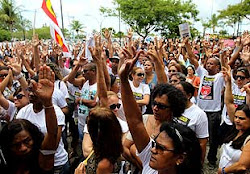 A GREVE CONTINUA NA BAHIA