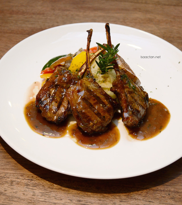 Grilled Lamb Cutlets - RM48