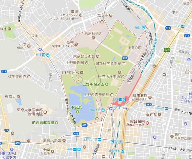 上野公園地圖