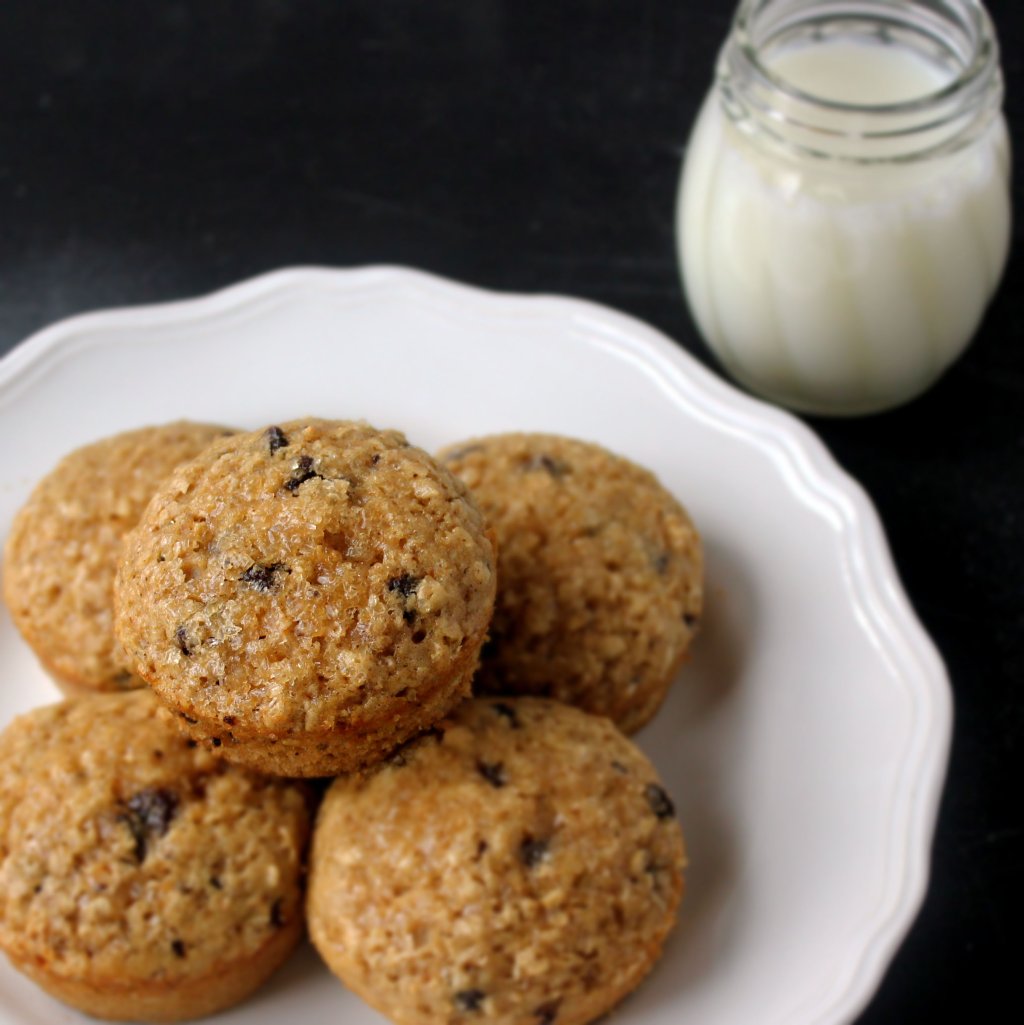 The Best Blog Recipes {Guest Post} Oatmeal Chocolate Chip Cookie Muffins