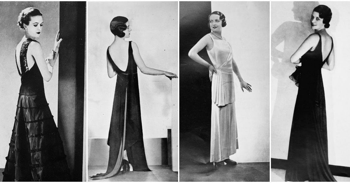 Vintage French Women's Fashion: 30 Glamorous Evening Dresses (Robe du ...