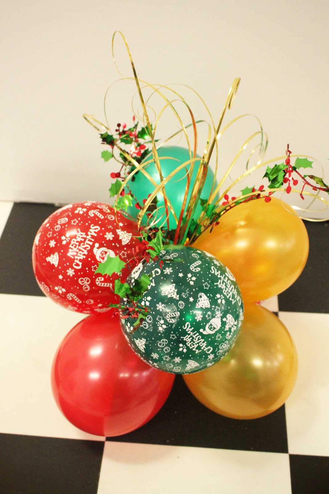 Enchanted Events and Balloons Some Christmas Balloon Designs.