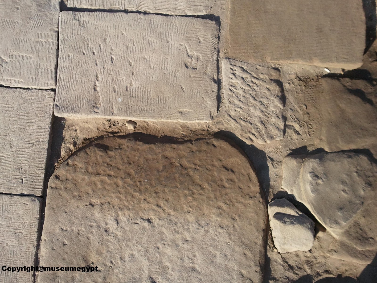 Museumegypt. Since 2006 Ancient Egyptian walls and floors.B