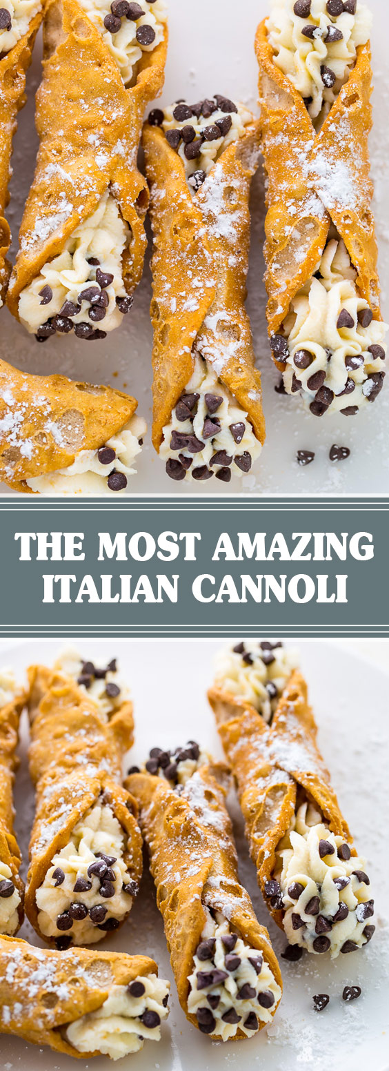 The Most Amazing Italian Cannoli