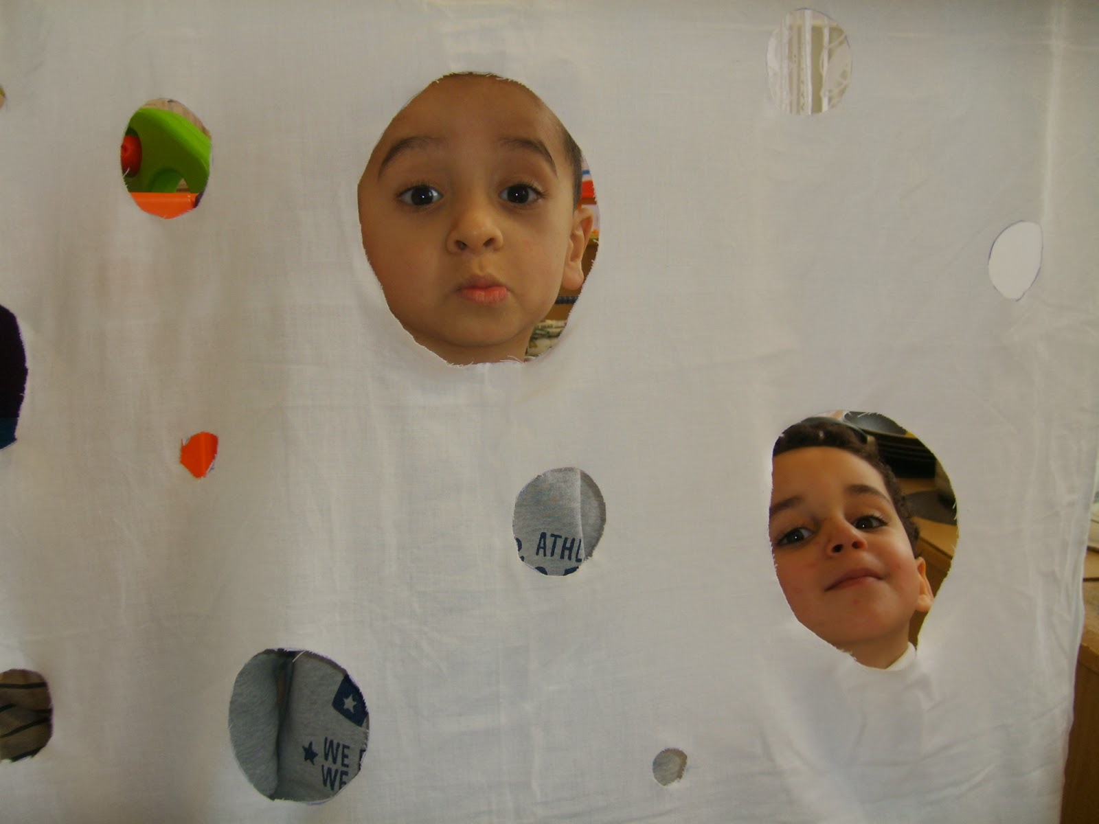 Berenklas van juf Veerle: OVERAL GAATJES