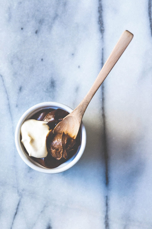 Milk and Honey Vegan Chocolate Mousse with Cashew Cream