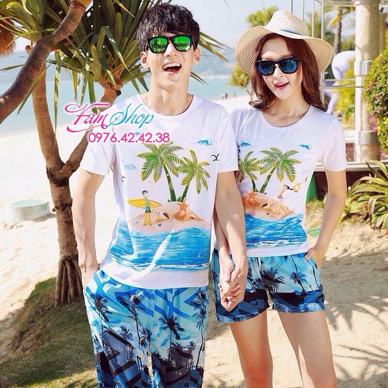 Đồ đôi đi biển ở đường Hoàng Quốc Việt Do doi di bien o duong Hoang Quoc Viet