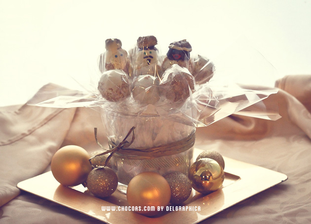 reyes magos cakepops - amigo invisible blogger 2013