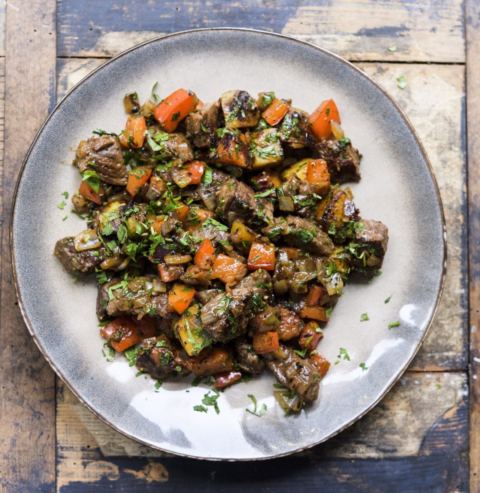 Cantonese Style Black Pepper Beef