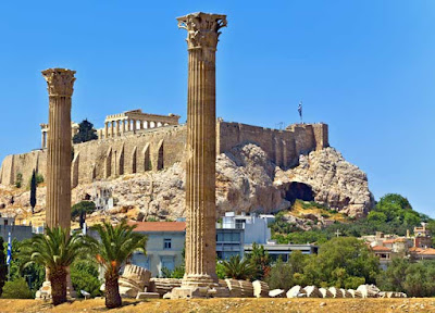 De turismo en Atenas, Grecia
