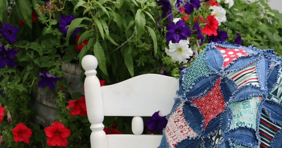 Sew Incredibly Crazy My Blue Jeans Rag Quilt