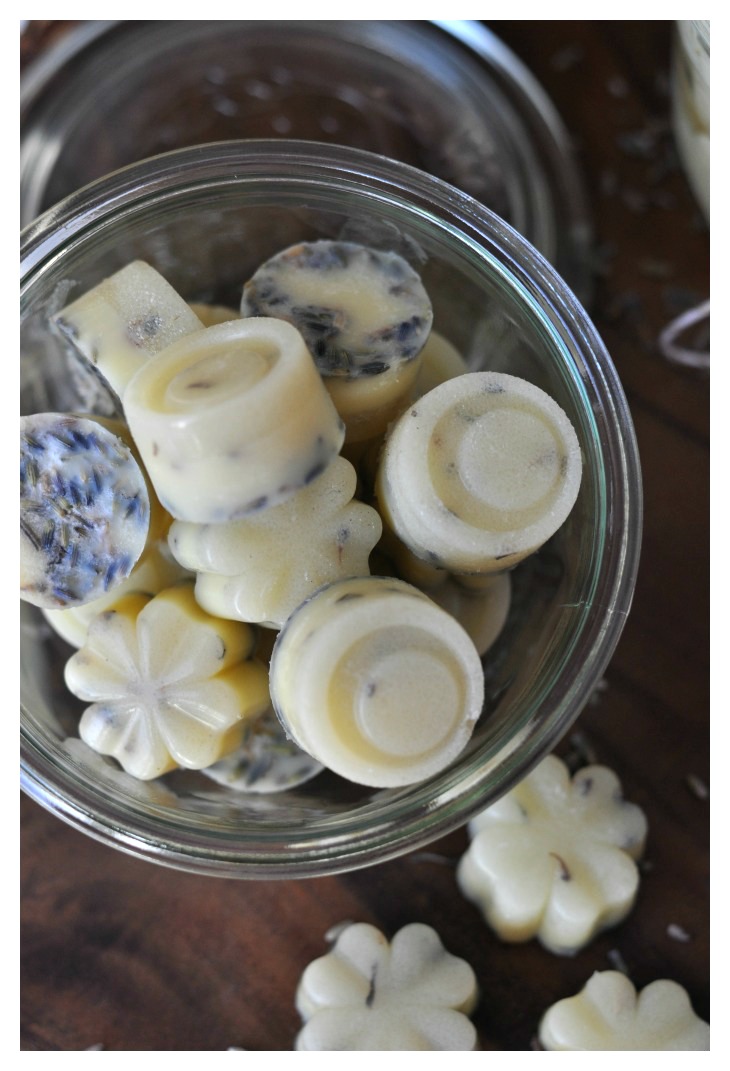 DIY Body Scrubs with lavender, perfect for winter skin