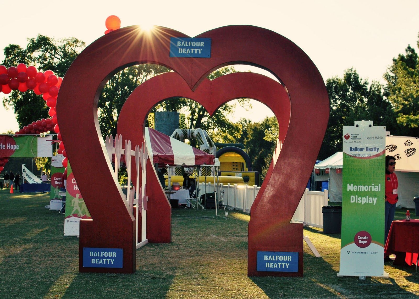 Mandy with Multiples Steppin out Saturday Nashville Heart Walk