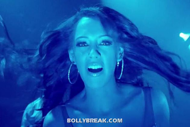 Hazel Keech Blue Face in Maximum movie - (2) - Hazel Keech Hot Pics - Maximum Movie Item Song