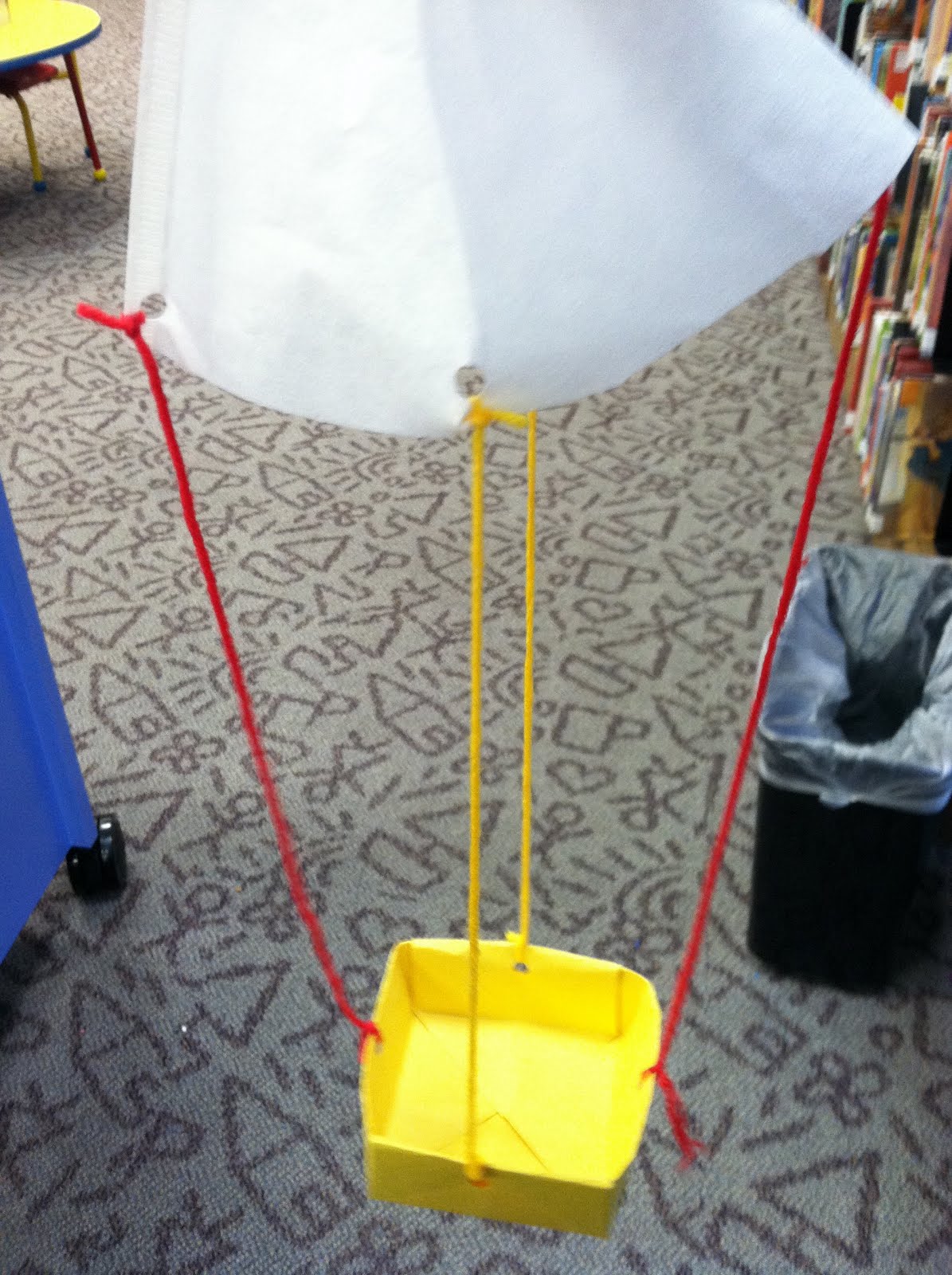 In the Children's Room Make Your Own Hunger Games Parachutes