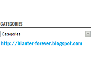 Cara Memasang Dropdown Pada Label di blog
