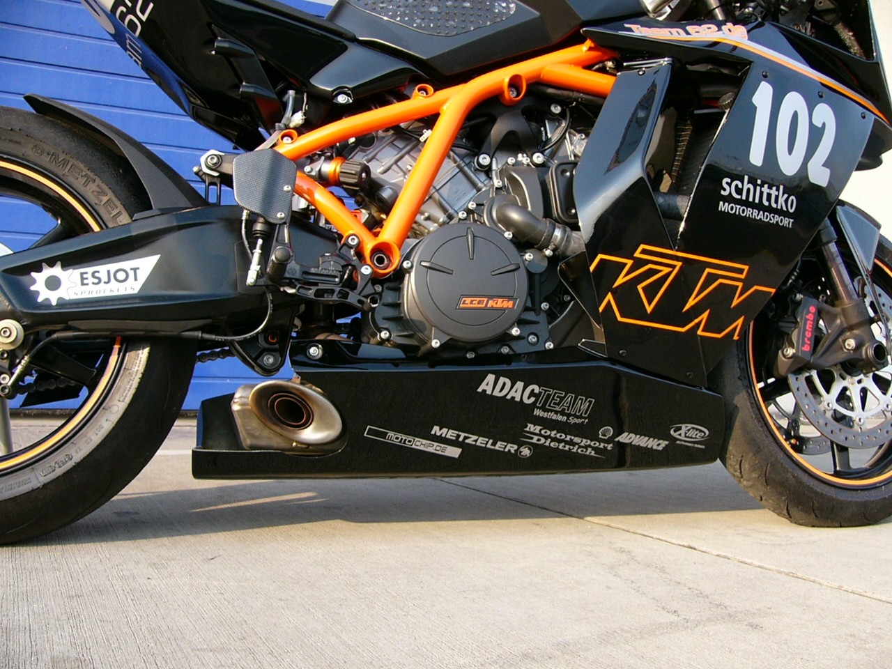 Rennsportteam-Blog: KTM RC8 (R) ready for race