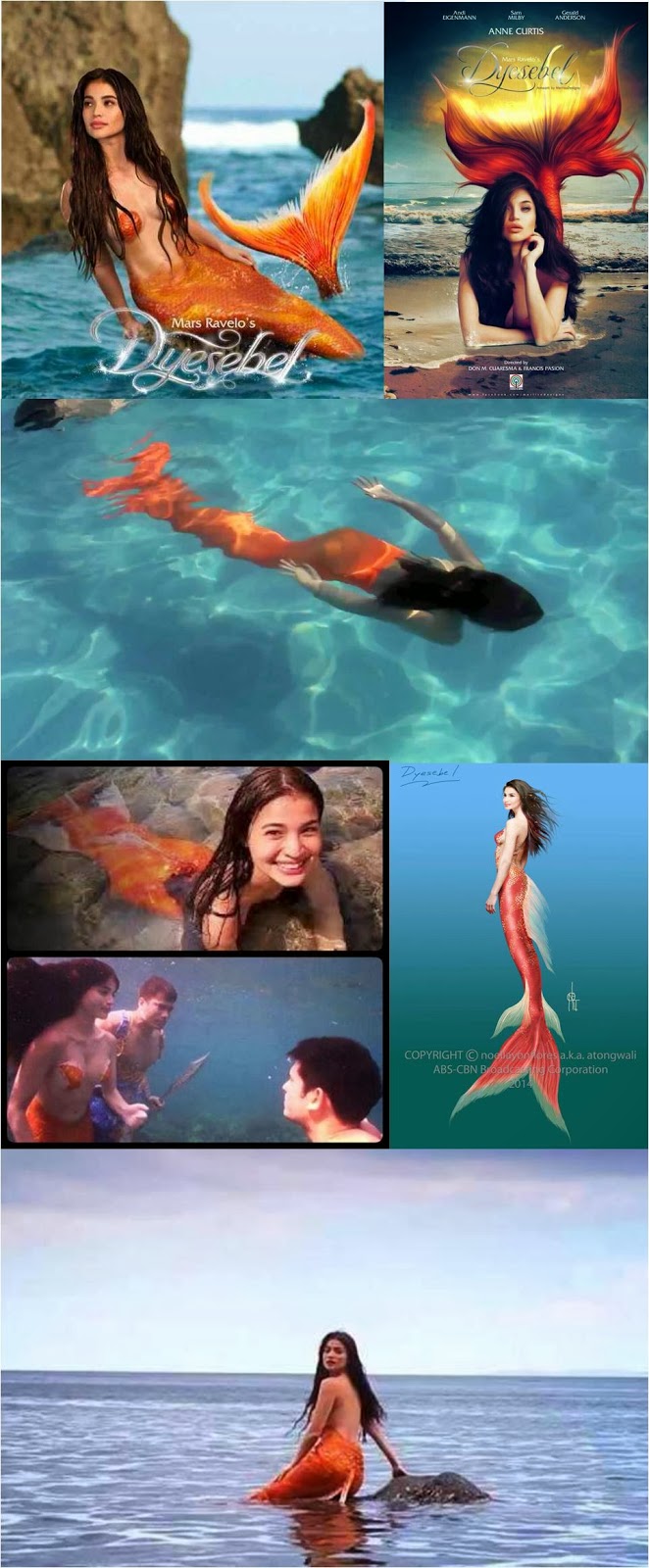 Anne Curtis' Dyesebel What Color Should Her Mermaid Tail Be? Wazzup
