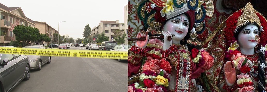 Police surround Hare Krishna temple amid phone call threat in Los Angeles