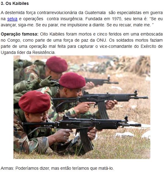 MUCHIILAS: As forças especiais mais letais do planeta!