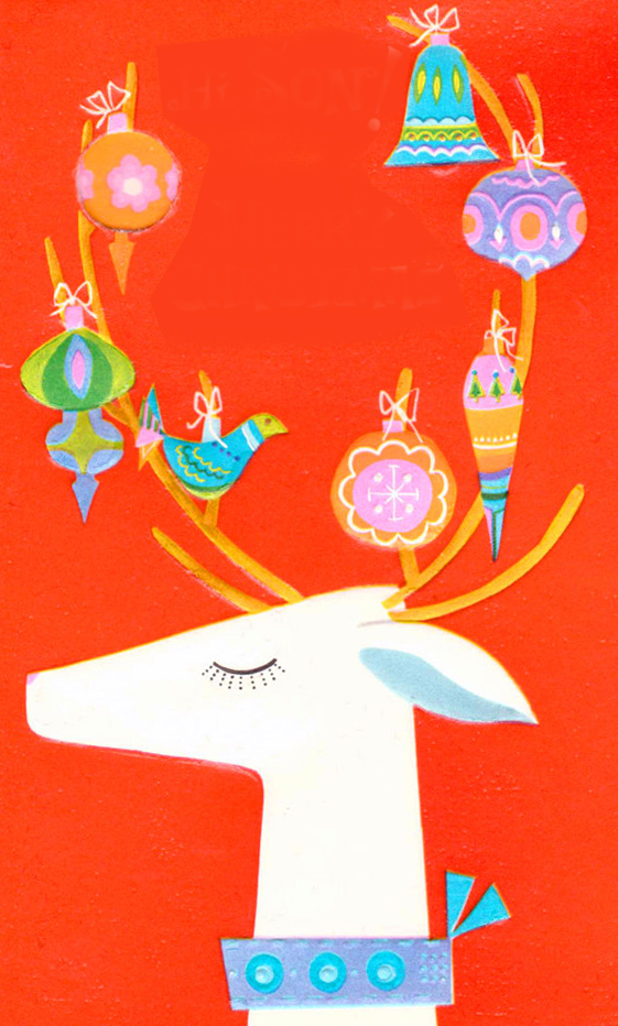 Life In The So-Called Space Age: Mid Century Christmas Card Imagery