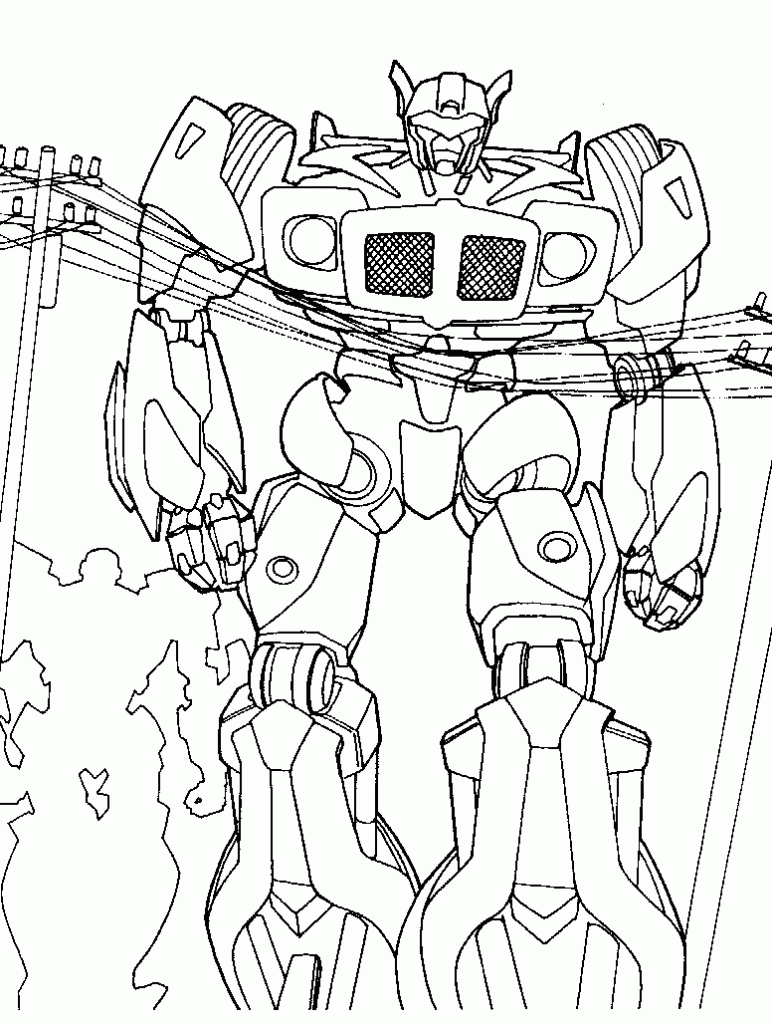 Desenhos dos Transformers para Colorir e Imprimir Desenhos