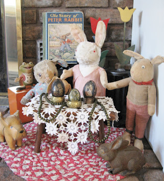 Early Easter Rabbits Display