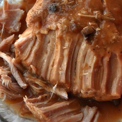 CROCK POT PORK LOIN WITH GRAVY #Dinner #Recipes CROCK POT PORK LOIN WITH GRAVY #Dinner #Recipes