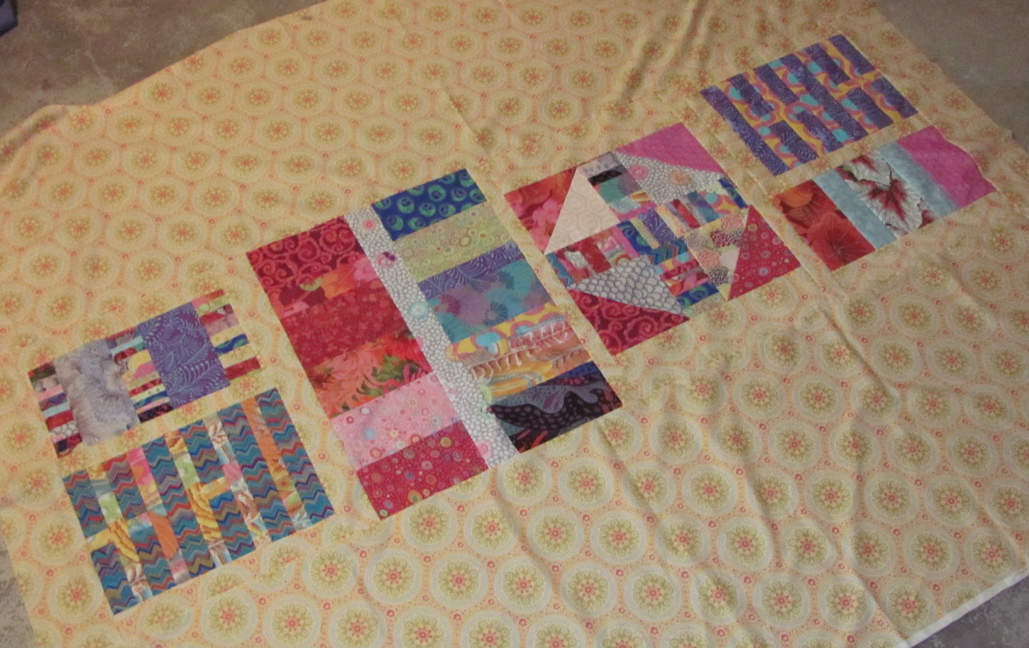 Sew Sew Patty Backing for the North Wind Quilt