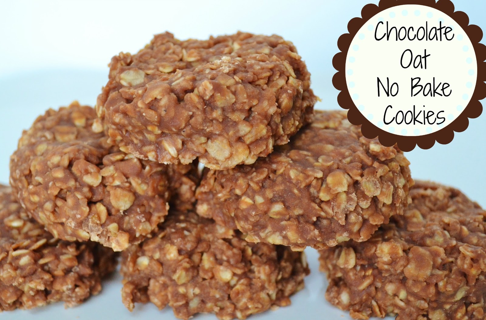 Over The Apple Tree Chocolate Oatmeal No Bake Cookies