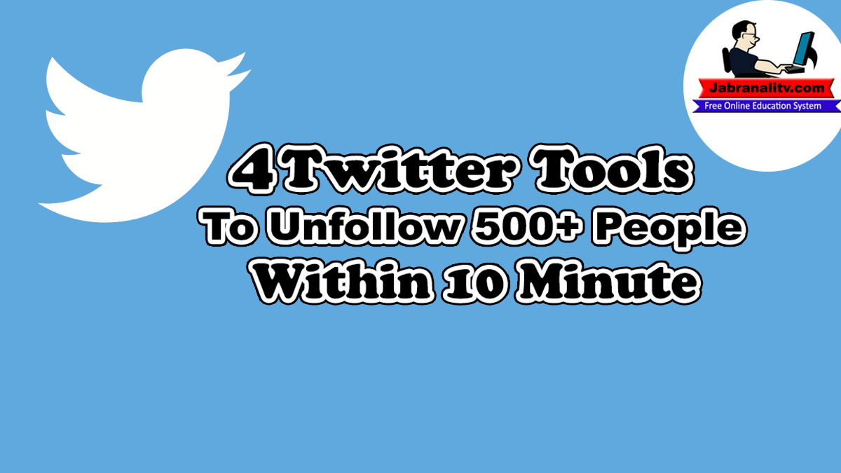 How To Unfollow 500+ People Within 10 Minutes Without Spending a Dollar On Twitter?