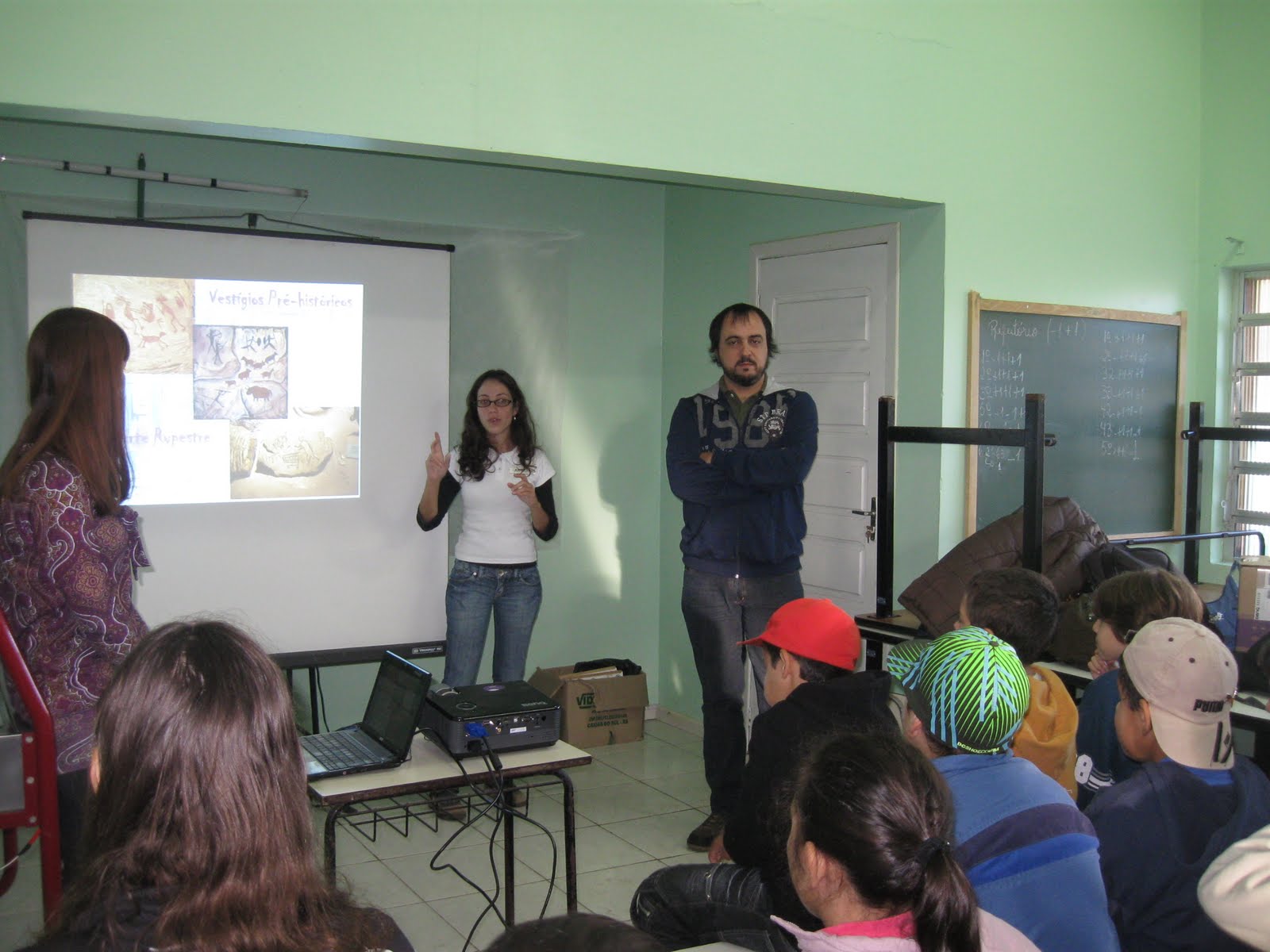 Archaeos Educação Patrimonial: 1° dia de atividades na escola ...