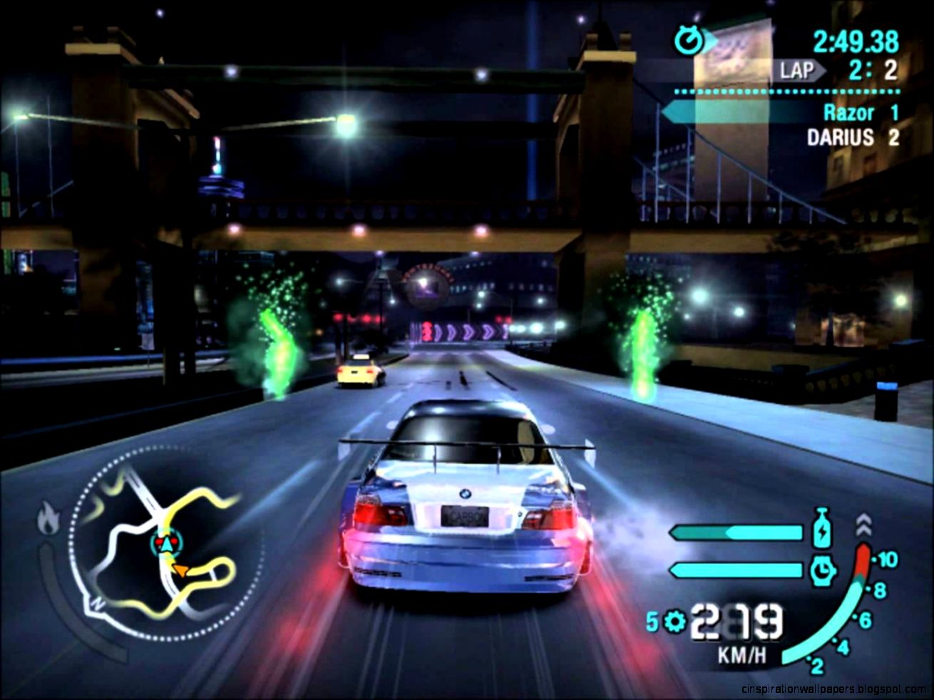 Need For Speed Carbon Final Boss  Razor vs Darius HD   YouTube