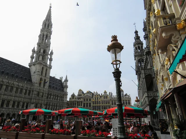 4 hour layover in Brussels: Grote Markt (Brussels Grand Place)