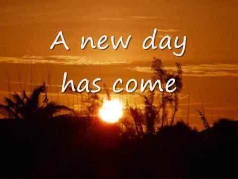New days come celine dion. A New Day has come. Celine Dion a New Day has come. New Day картинки. A New Day has come Селин Дион.
