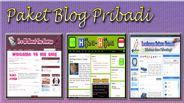 Jasa Buat Blog Personal