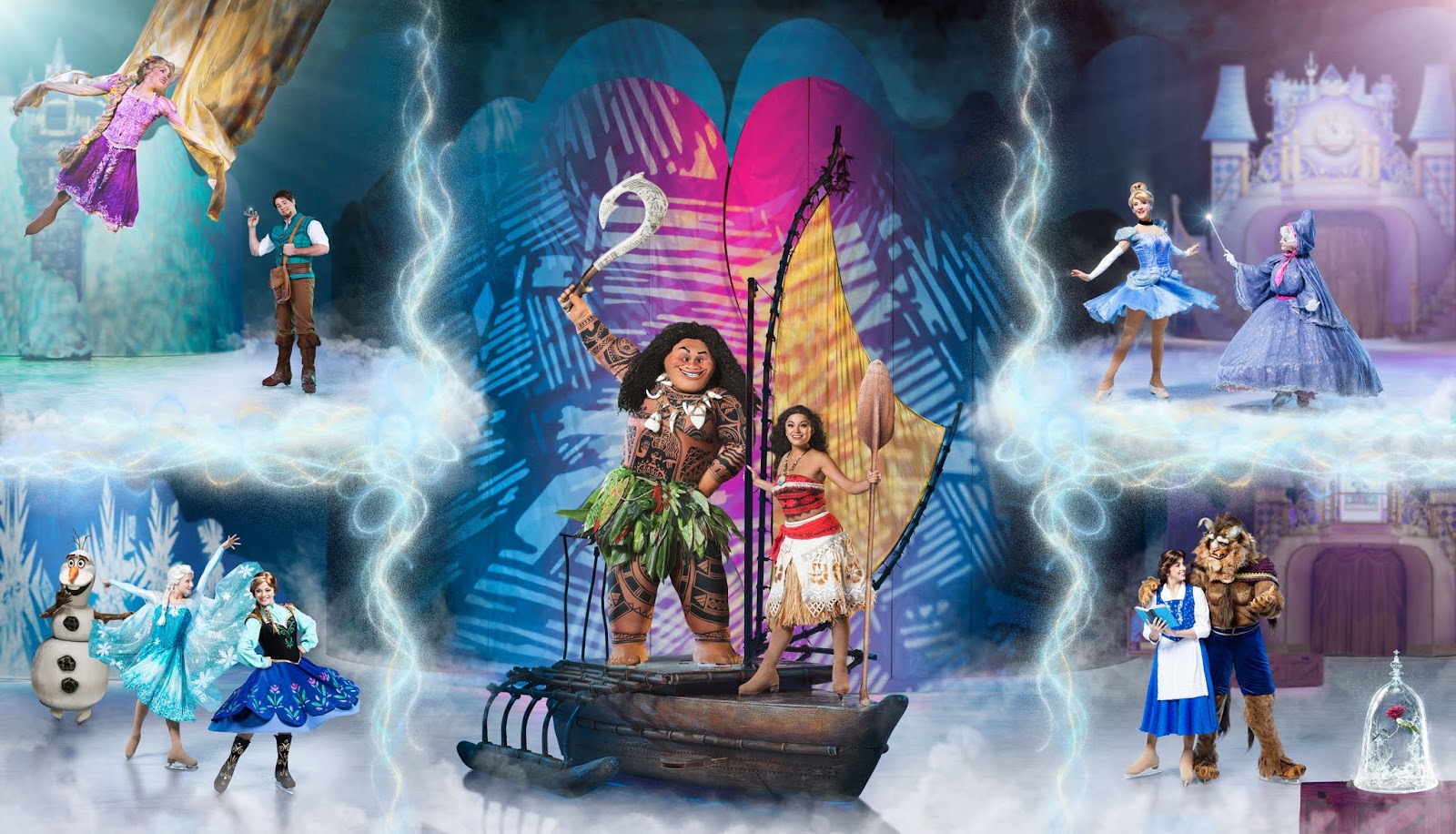 Arizona Families Disney On Ice presents Dare To Dream Skating into