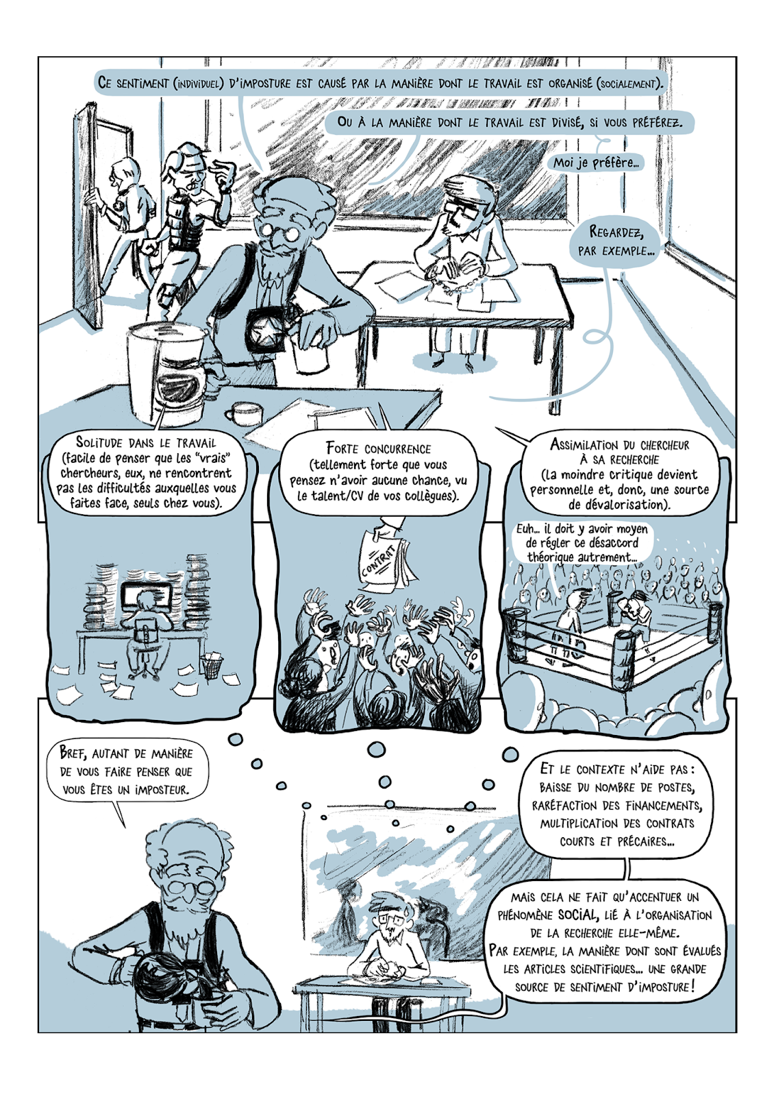 Emile, on bande ? La recherche, c'est aussi avoir le sentiment d'être