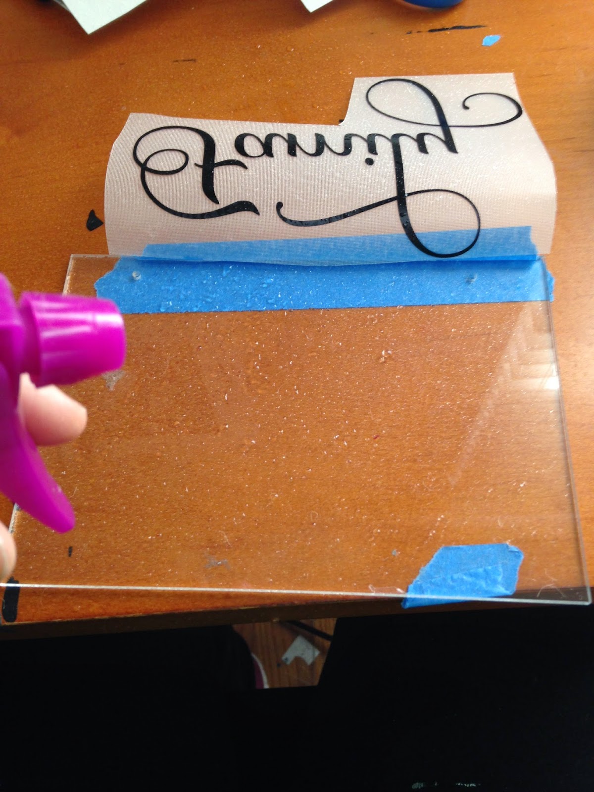 Vinyl Wet Application Method Tutorial Silhouette School