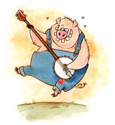 Book Adventures Friday S Highlight The Dueling Banjo Pigs
