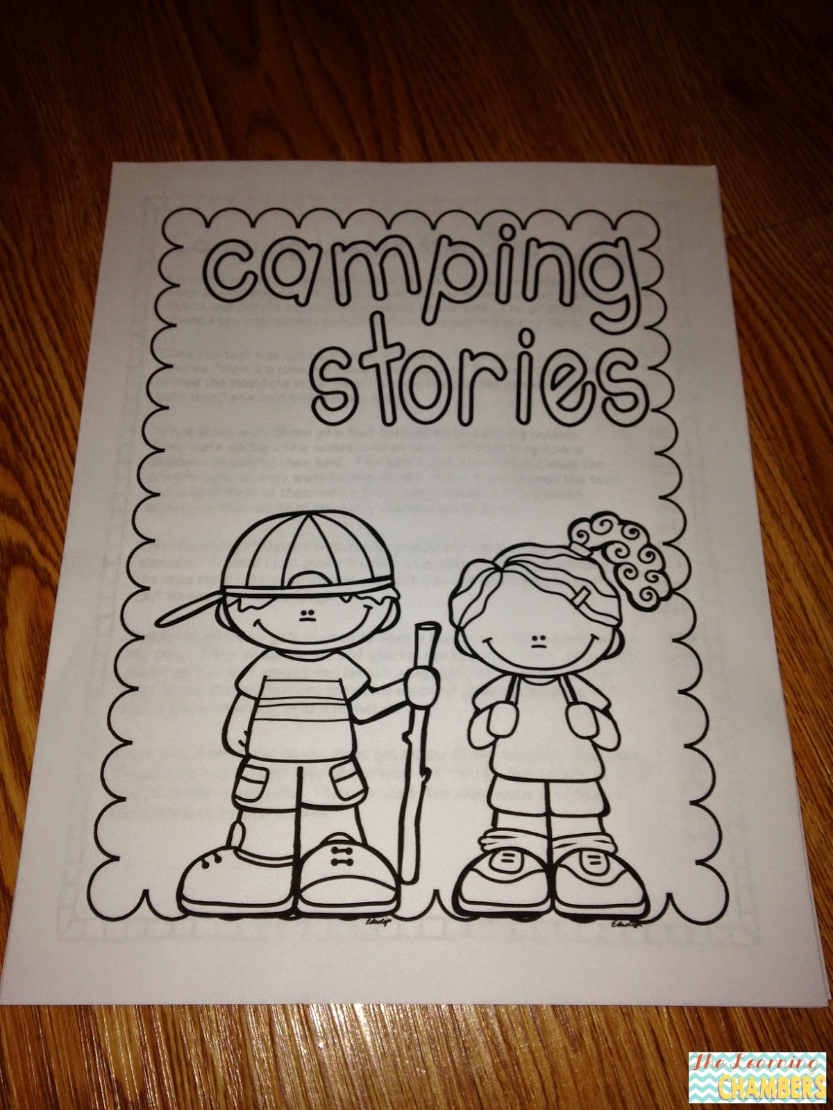 Camping Stories and a Giveaway The Learning Chambers